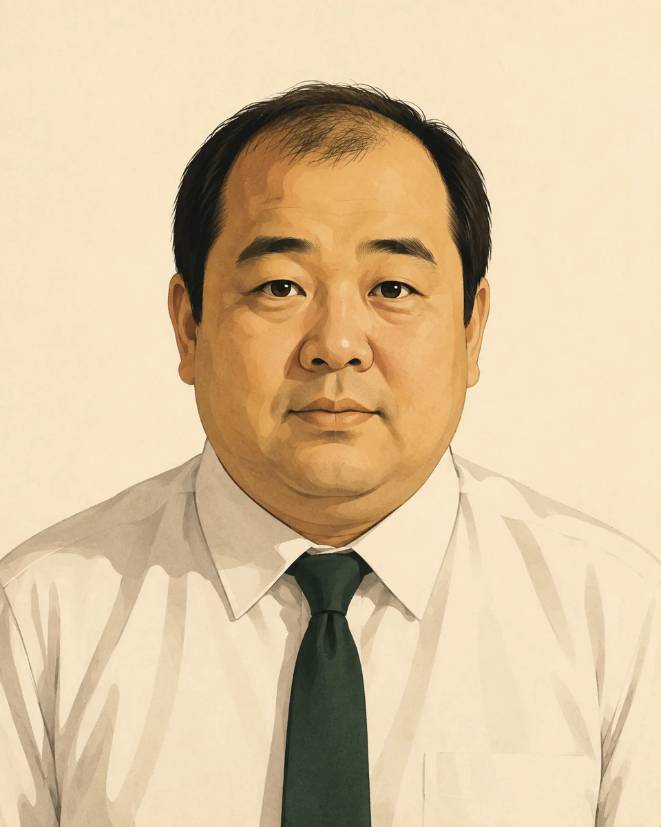 鈴木 秀樹(45歳・静岡)の顔。45歳で宅建に一発合格。登録実務講習の最中