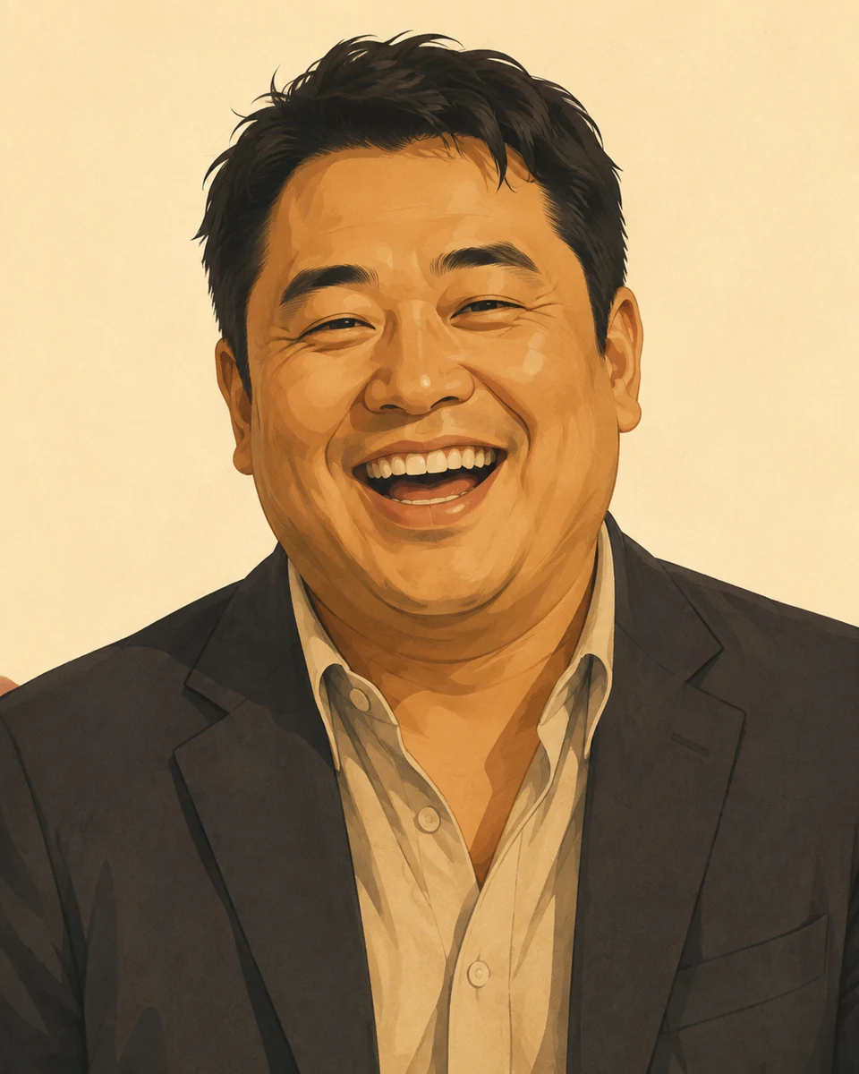 中原 隆志(44歳・熊本)の顔。建設会社の総務課長を辞めて開業1年目